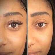 Classic lash extensions in Brampton
